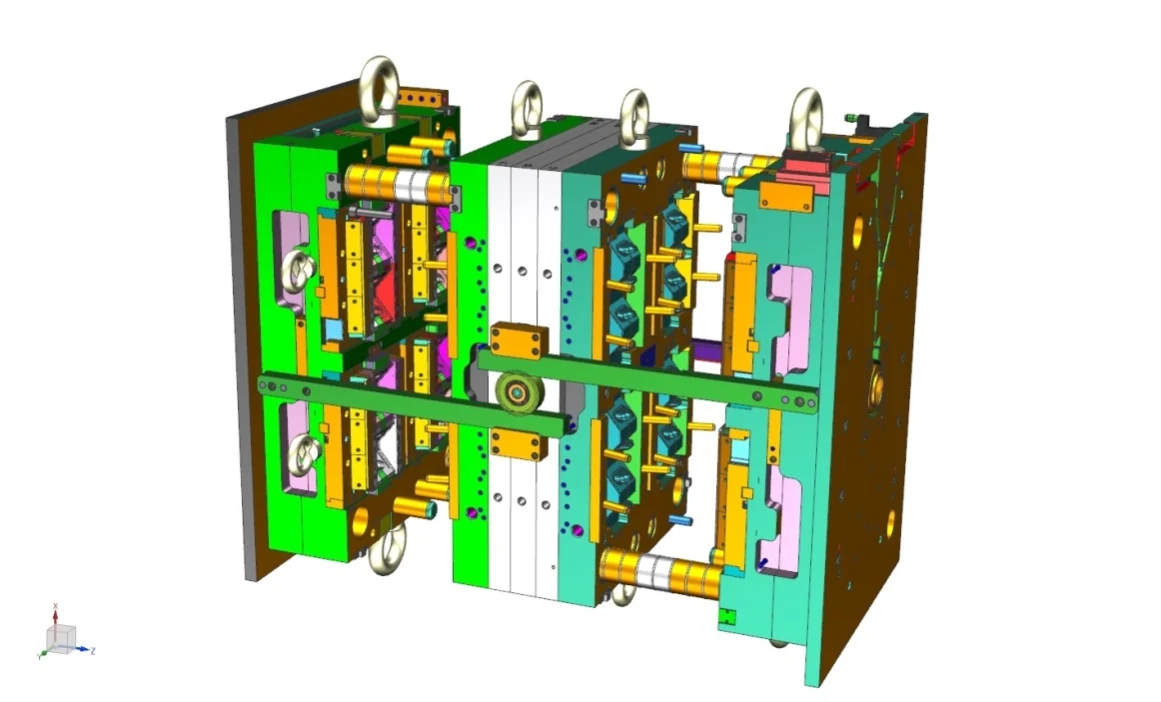 Stack mold structure