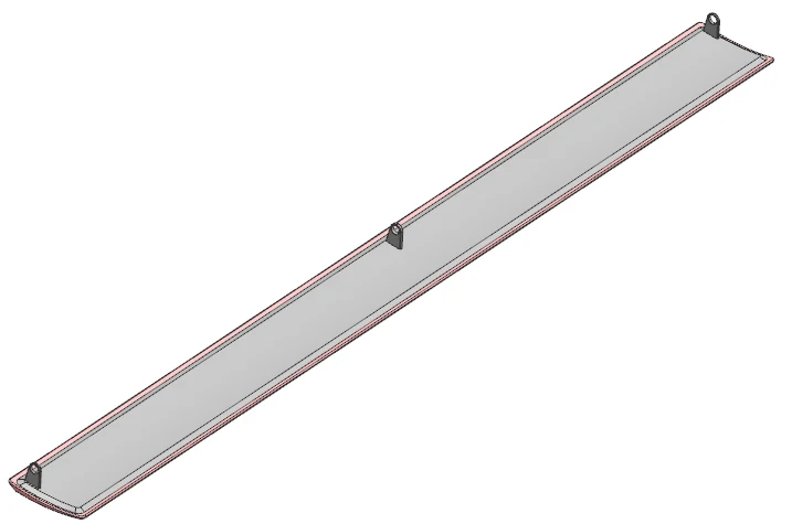 Two-component molded part